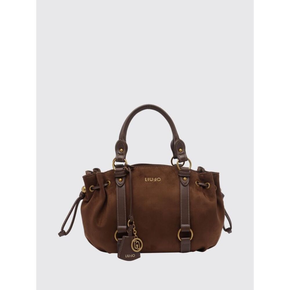 Liu Jo Women Liu Jo Gerona Handbag In Suede-Effect Synthetic Leather With Charm